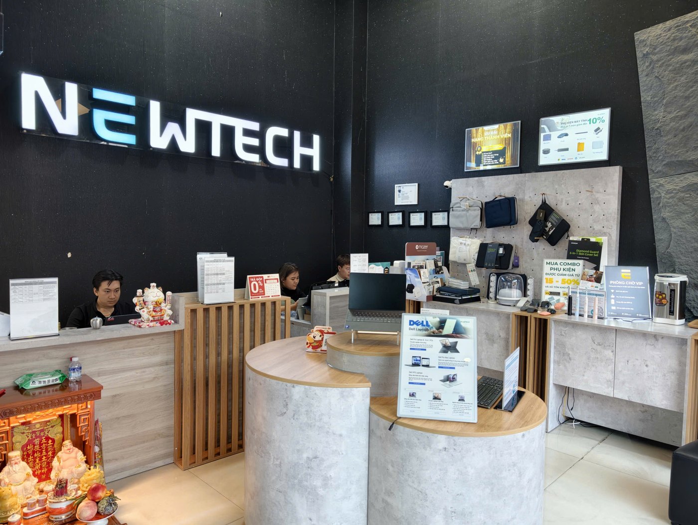 Quầy Tiếp Nhận & Đo Đạc Lỗi Minh Bạch